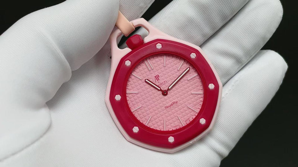 Royal Pop Sport Watch – Red Pink