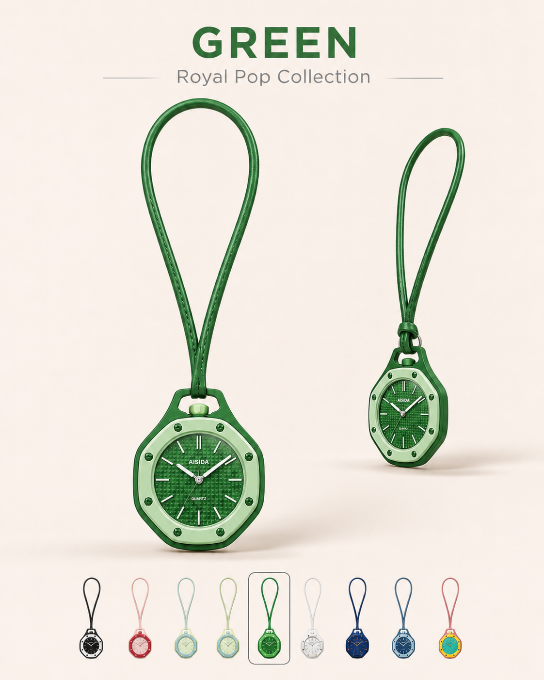 Royal Pop Sport Watch – Green